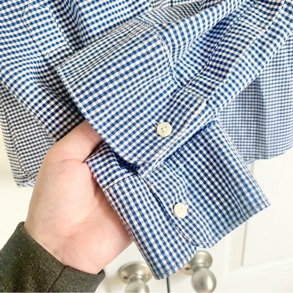 Men’s Everlane Micro-Houndstooth Button Up Shirt - Picture 6 of 9